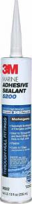 3M Marine Adhesive Sealant 5200 White 10oz Cartridge