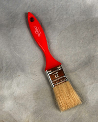 1 INCH 30MM RED BRUSH