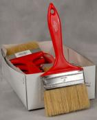 4 inch 100mm Red Brush Box