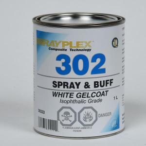 Spray & Buff White Gelcoat 1L