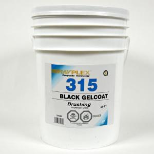 Black Gelcoat 20L Spray c/w Hardener