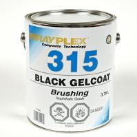 Black Brushing Gelcoat 3.78L