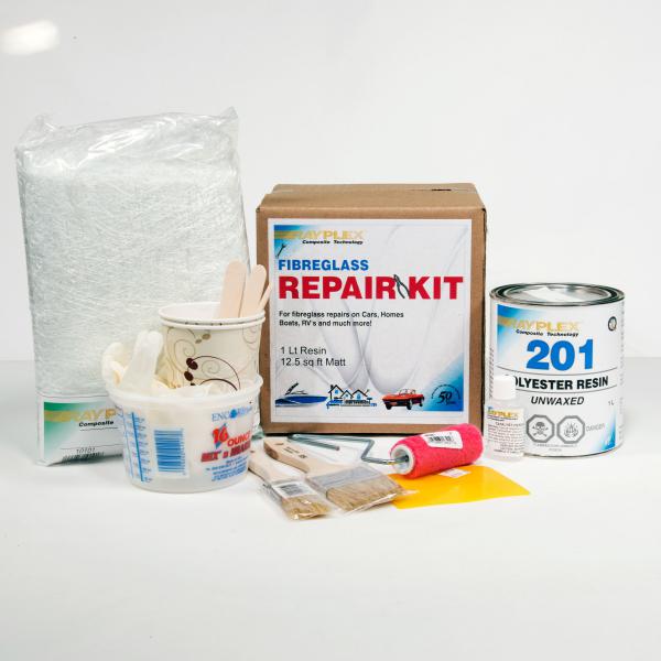 Fiberglass Resin Repair Kit, Quart