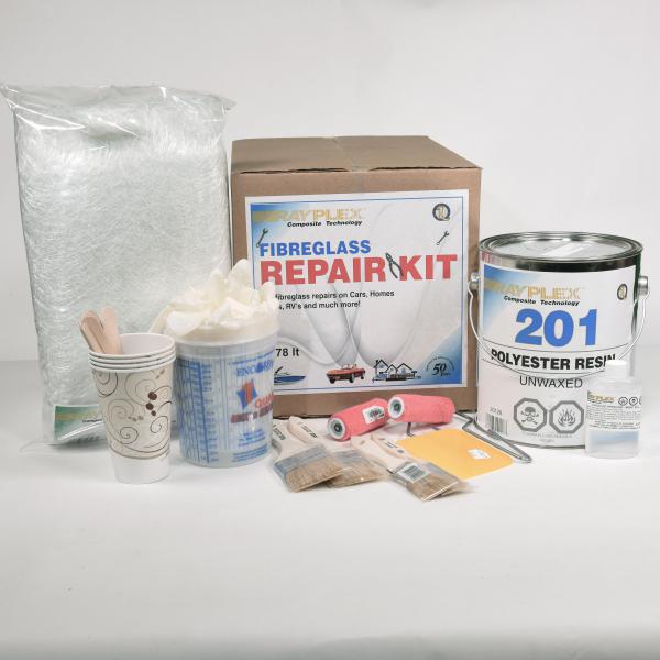 Resin and Fiberglass Kit