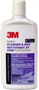 3M Marine Cleaner and Wax, 16 Ounce